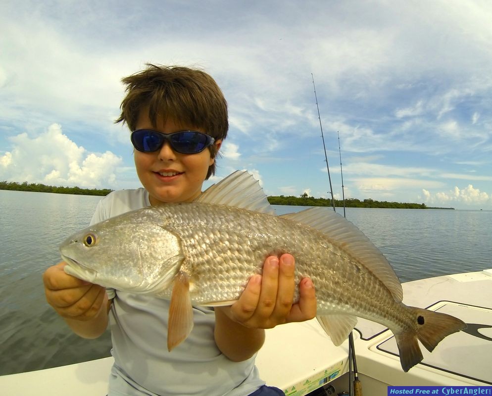 Jaxson's first Redfish