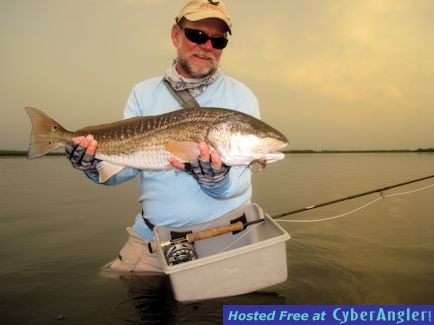 Capt. Rick Grassett Pine Island Sound fly red