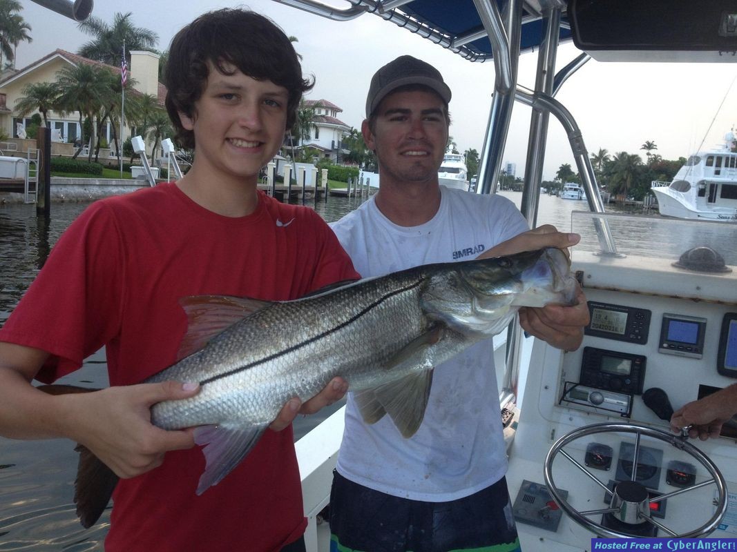 Snook fishing