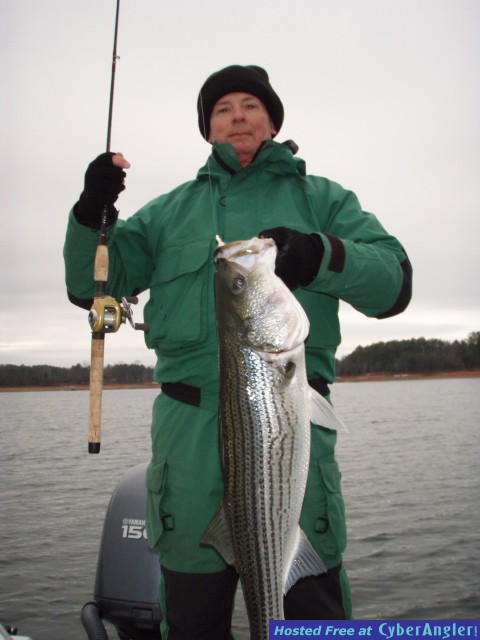 Fishing Lake Hartwell, GA