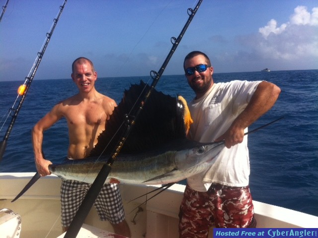 Ft Lauderdale fishing good after frontal system