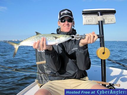 Ian McEachern Sarasota Bay fly Spanish mackerel