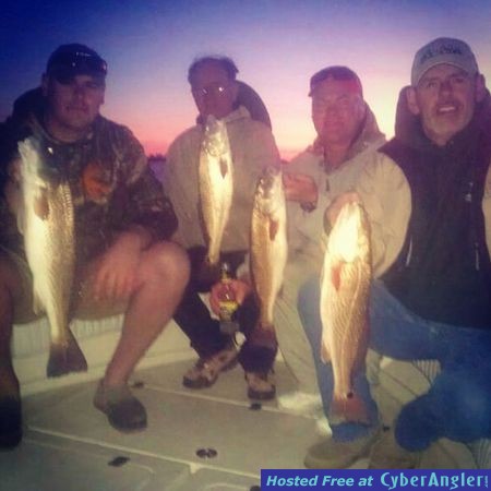 Redfishing charter tampa