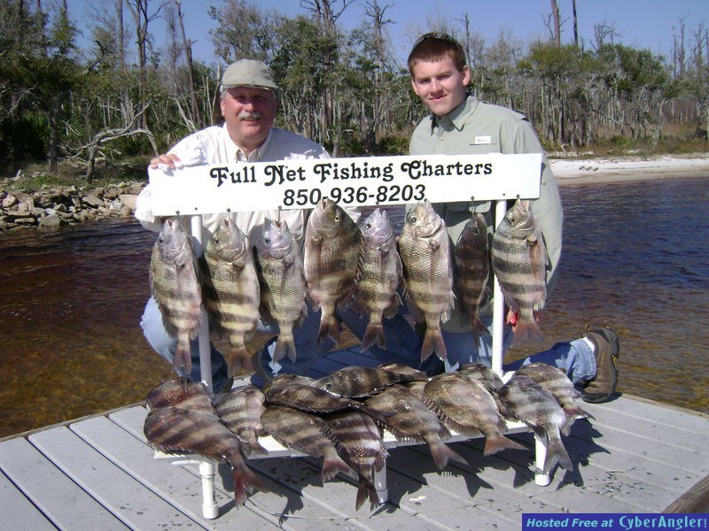 Butch and Jake show off their stringer