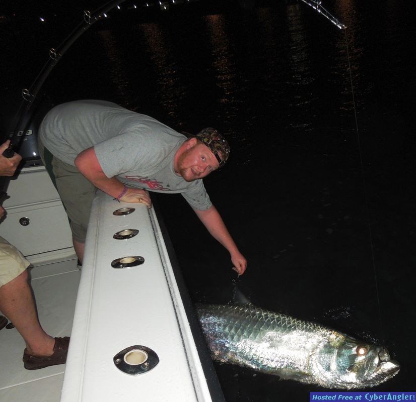 Tarpon Boatside