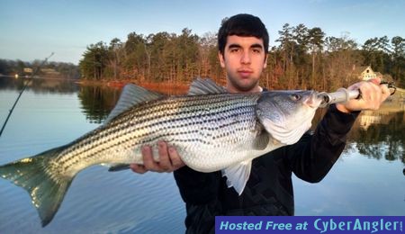 Lake Lanier Striper Fishing Charter