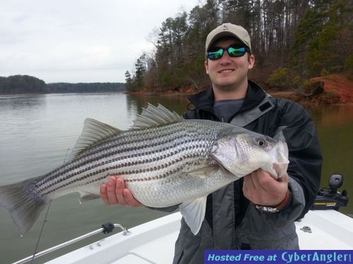 Fishing Lake Hartwell, GA