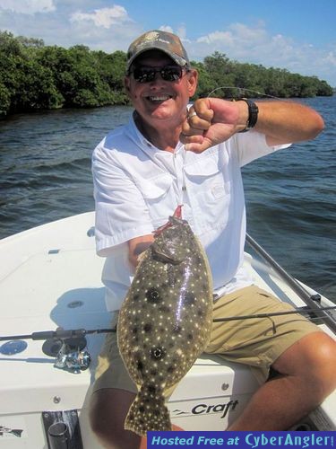 Doug Manning Tampa Bay CAL shad  flounder