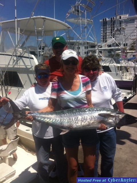 Improving action on Fort Lauderdale fishing charters