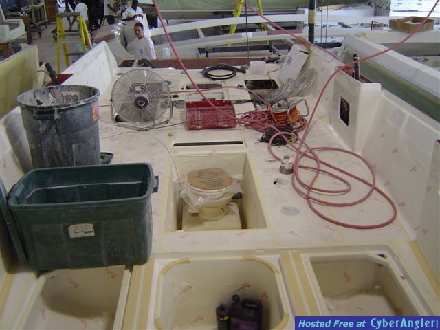 SEAVEE construction 8/20/04