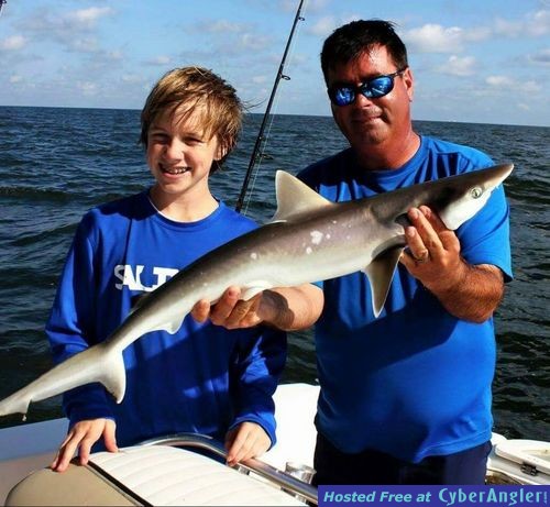 Shark fishing Biloxi Mississippi