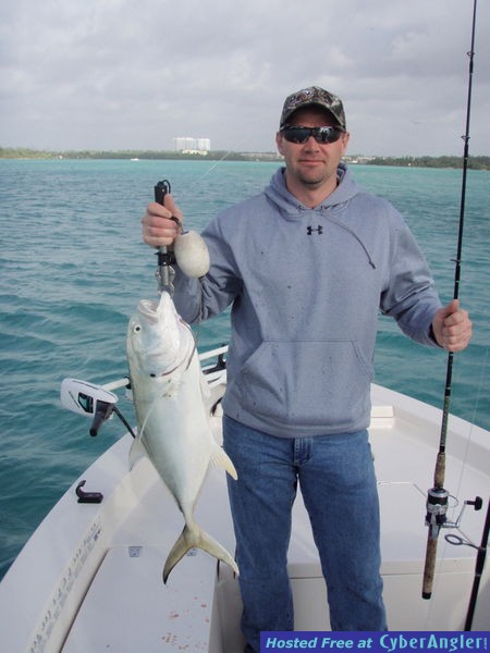 Terry and his 11 pound Jack Crevalle