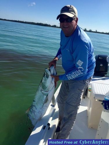 June tarpon vs. hammerhead