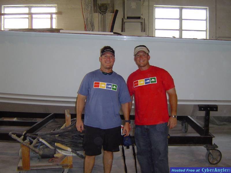 SEAVEE construction 7/30/04