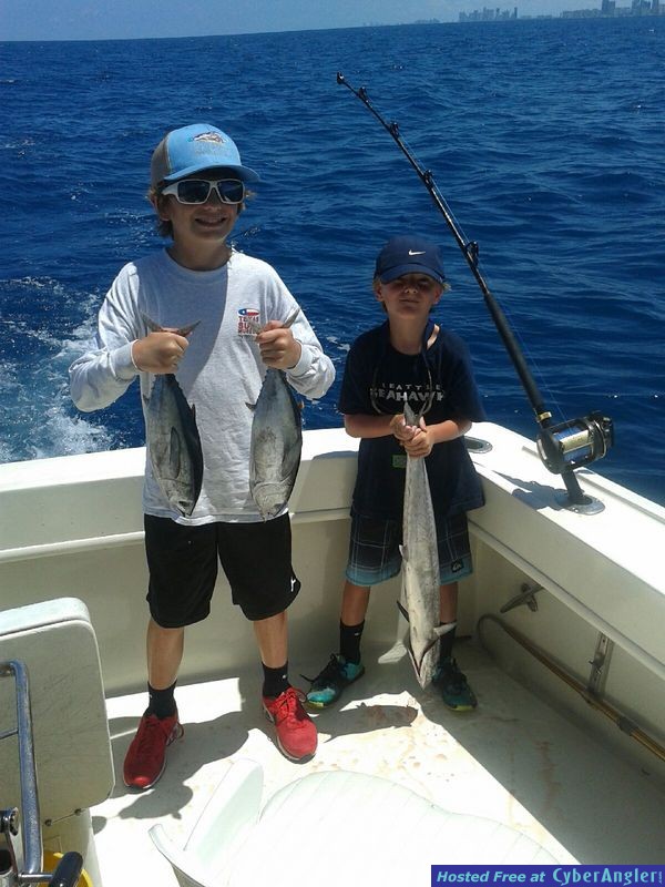 Ft. Lauderdale Deep Sea fishing with kids.
