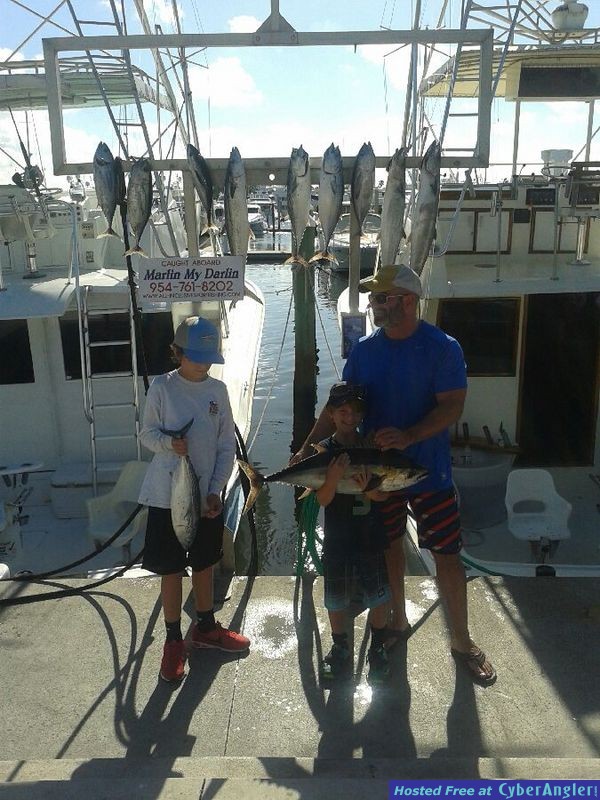 Ft. Lauderdale Deep Sea fishing with kids.
