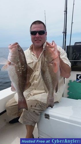 Capt. Darel Carter- John w/ red grouper