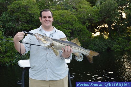First Snook On A Fly Rod