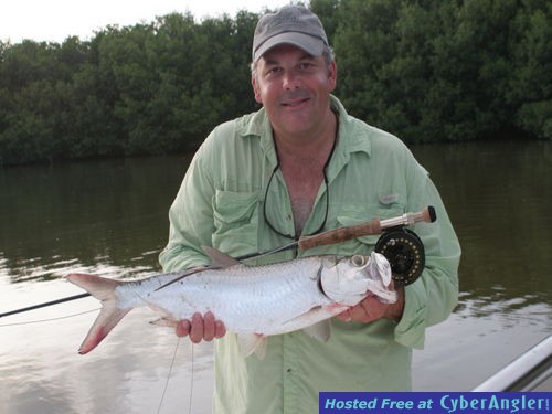 First Tarpon On A Fly Rod