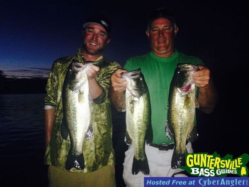 Guntersville Frog Fishing