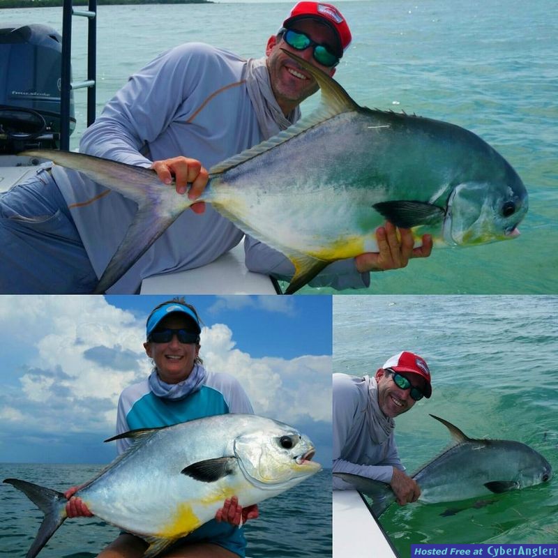 Lower Keys permit capt. Steve Hancock
