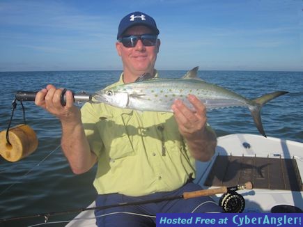 Kirk Grassett Sarasota fly Spanish mackerel