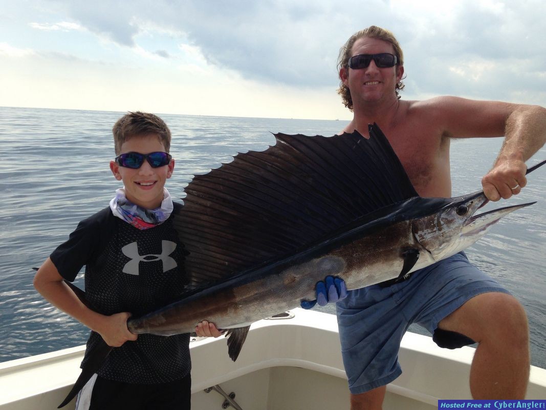 Fishing charters Ft. Lauderdale Kid fishing