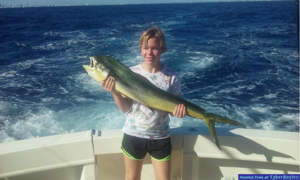 Fishing charters Ft. Lauderdale Kid fishing