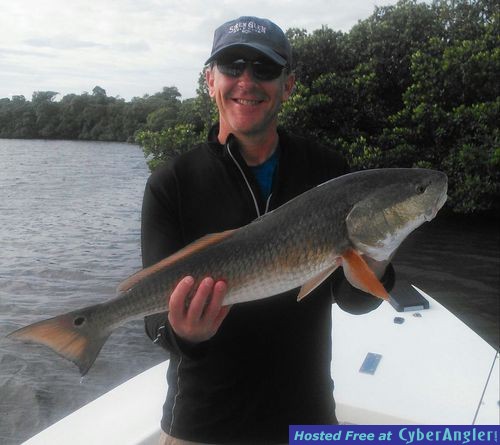 December redfish with Capt. Todd Geroy