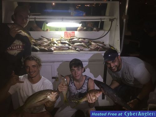 Great night fishing in Ft Lauderdale