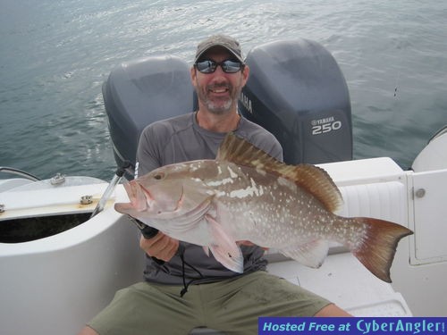 27-inch red grouper-Grimes
