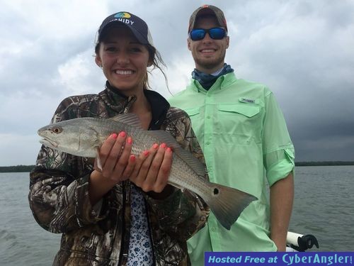 Couple with Redfish