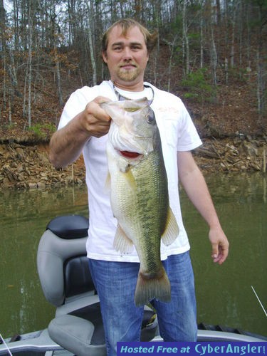 Lake Harris, Al. Another Big, 8 Pound Largemouth Bass!