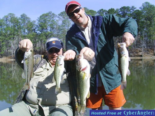 Alabama's Lake Martin is fun for Father and Son Fishing Trips!