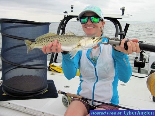 Lindsey Lewis Sarasota Bay Ultra Hair Clouser fly trout