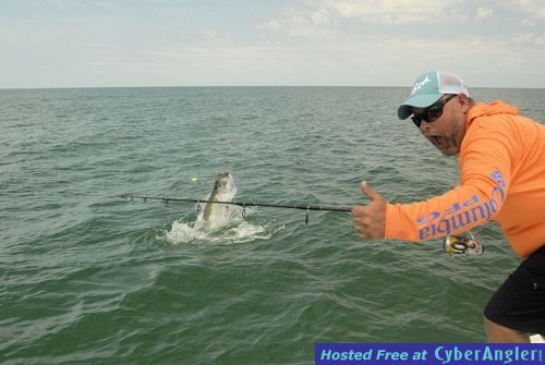 Cliff Ondercin Sarasota tarpon jump