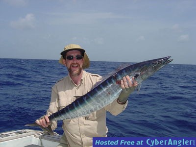 greg's first wahoo