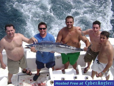 nice wahoo just caught off Fort Lauderdale
