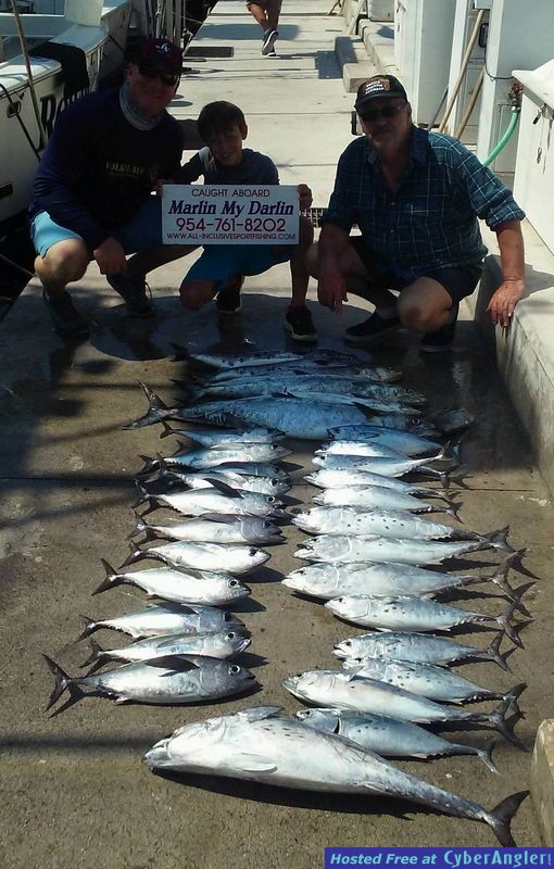 Fishing charters in Fort Lauderdale late June