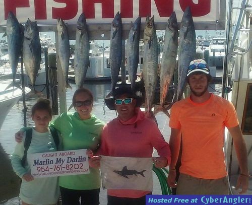 Fishing charters Ft Lauderdale area report