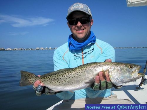 Craig Henke Sarasota Bay CAL shad trout