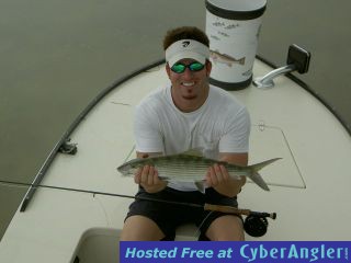 Mike's first flyrod Bonefish!