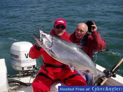 Pacific Ocean Fishing for Chinook (King) Salmon