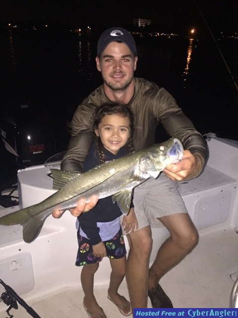 Kayden's First Snook
