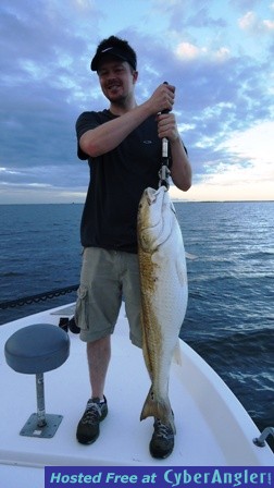 Bobs first redfish in Venice LA