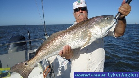 Gary and 34 lbs redfish