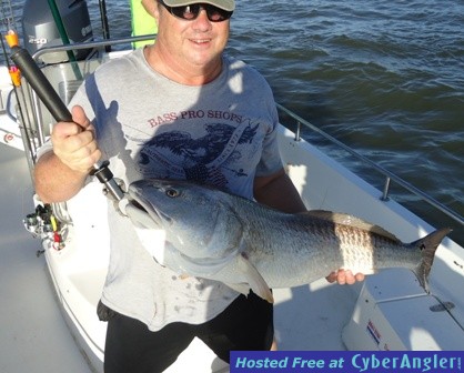 Bruce and 24 lbs redfish