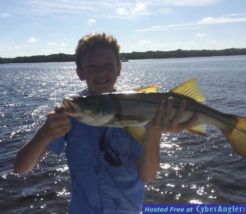 12yr old fly snook