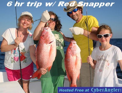 Gulf Shores fishing for red snapper