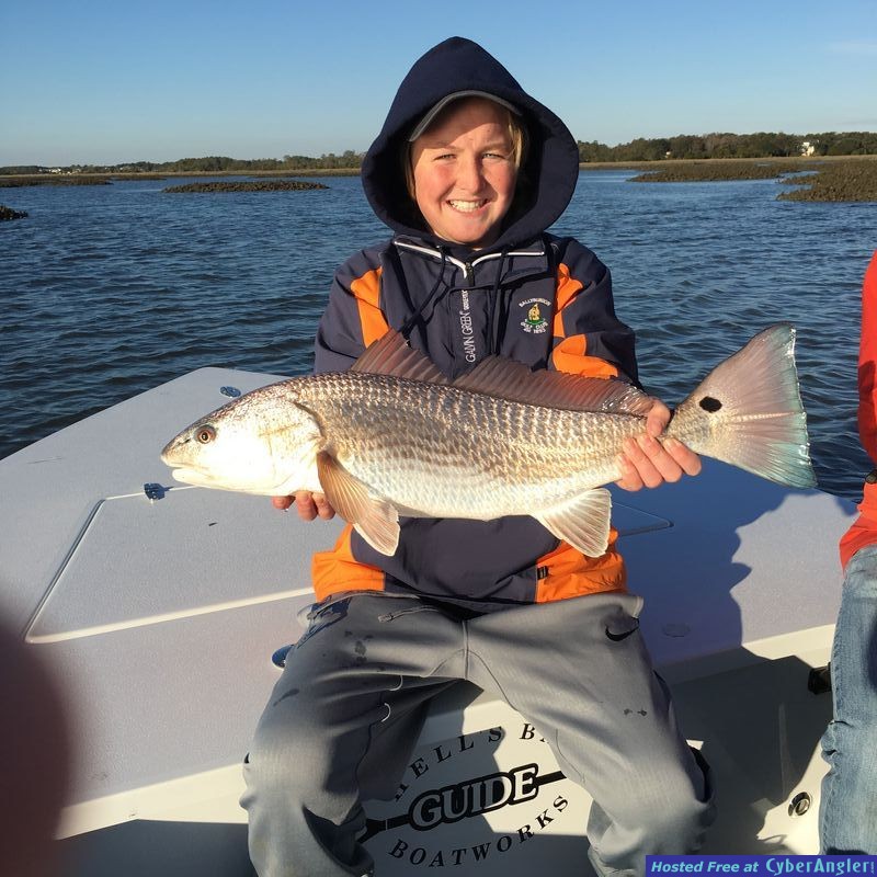 Charleston Winter redfish